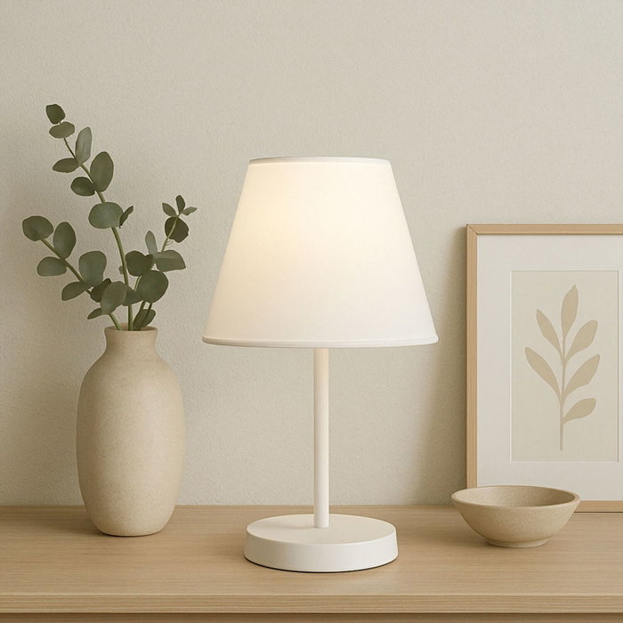 Opviq Lámpara de mesa AYD-3121 Crema